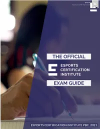 The ECI Exam Study Materials