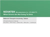 When Drivers Are Not Going to Drive