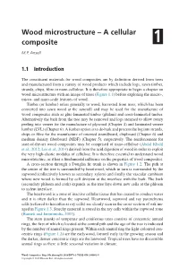 Wood Microstructure Ł a Cellular Composite