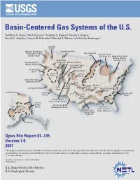 Basin-Centered Gas Systems of the U.S. by Marin A