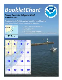 Bookletchart™ Fowey Rocks to Alligator Reef NOAA Chart 11462