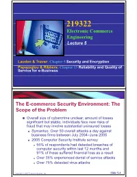 219322 Electronic Commerce Engineering Lecture 5