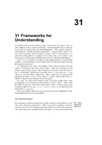 31 Frameworks for Understanding