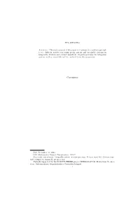 INTEGRABLE SYSTEMS and GROUP ACTIONS Contents 1