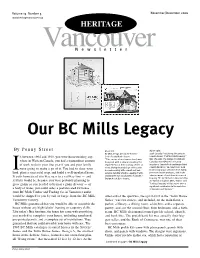 B.C. Mills Timber and Trading Company