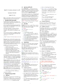 Bash . . Notes, Version