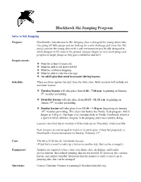 Blackhawk Ski Jumping Program