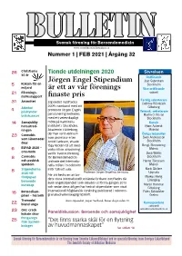 Bulletin Nummer 1 2021 (PDF)