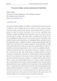 Anecdotes and Mimesis in Visual Music
