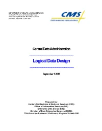 CDA Logical Data Design