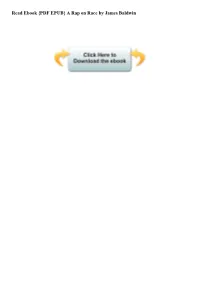 Read Ebook {PDF EPUB} a Rap on Race by James Baldwin a Rap on Race by James Baldwin