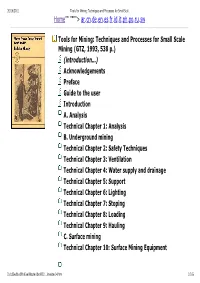 Tools for Mining: Techniques and Processes for Small Scal… Home "" """"> Ar .Cn .De .En .Es .Fr .Id .It .Ph .Po .Ru .Sw