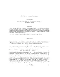 A Note on Inverse Iteration