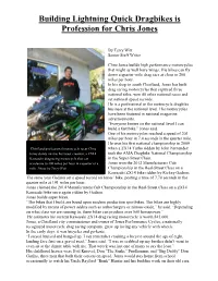 Building Lightning Quick Dragbikes Is Profession for Chris Jones
