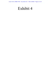 Exhibit 4 Case 4:19-Cv-06864-HSG Document 45-4 Filed 10/08/20 Page 2 of 129