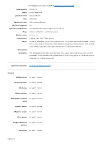 Export Agreement Coding (PDF)