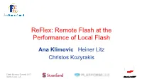 Reflex: Remote Flash at the Performance of Local Flash