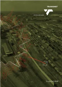 Freight Rail 2018 TRANSNET Freight Rail 2