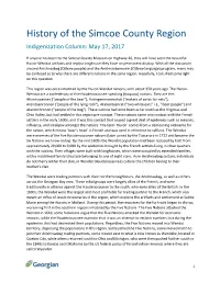 History of the Simcoe County Region Indigenization Column: May 17, 2017
