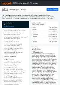 C10 Bus Time Schedule & Line Route