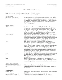 Flash File Formats