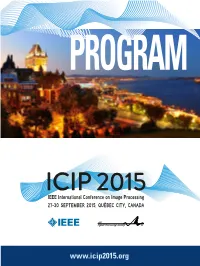 Program Icip 2015