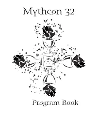 Mythcon 32 Program Book