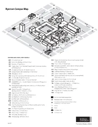 Ryerson Campus Map Jarvis St