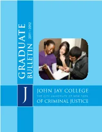 2011-2012 Graduate Bulletin