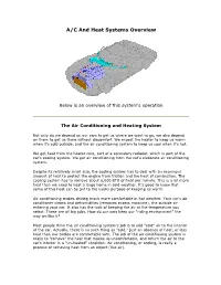 A/C and Heat Systems Overview