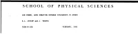 School of Physical Sciences