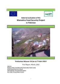 Mansehra Food Security Project in Pakistan