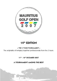 Mauritius Open 2007
