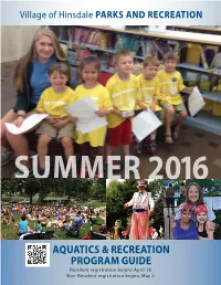 Aquatics & Recreation Program Guide