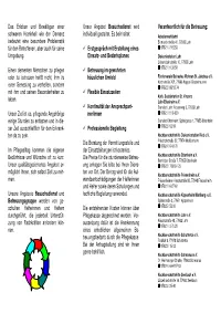 Flyer Zeit Für Mich