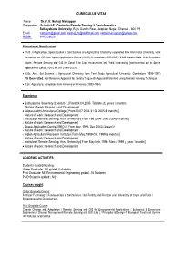 Curriculum Vitae