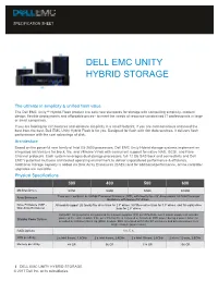 Dell Emc Unity Hybrid Storage