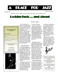 February 2008 Editor: Tim Coakley WEBSITE: DAILY Looking Back