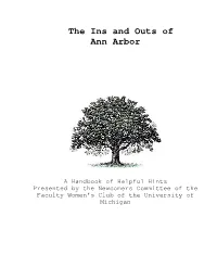 The Ins and Outs of Ann Arbor