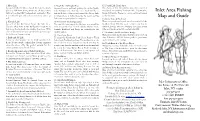 Inlet Area Fishing Map and Guide