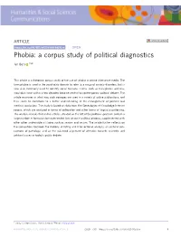 Phobia: a Corpus Study of Political Diagnostics ✉ Jan Buts 1