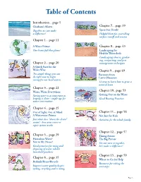 Table of Contents