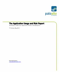 An Analysis of End User Application Trends in the Enterprise, 7The Edition