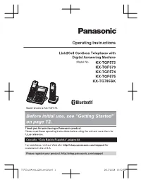 Operating Instructions
