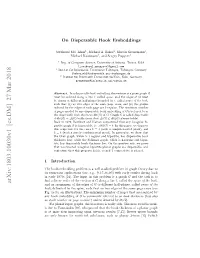 On Dispersable Book Embeddings