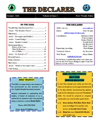 Bridge Bulletin