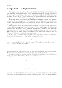 Chapter 9 Integration on Rn