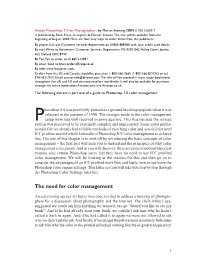 The Need for Color Management