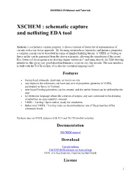 XSCHEM PDF Manual