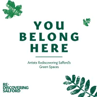 Artists Rediscovering Salford's Green Spaces